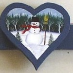 Free Snowman Craft Pattern Image