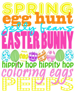 Free Easter Subway Art Printable from Tammy Mitchell Photography