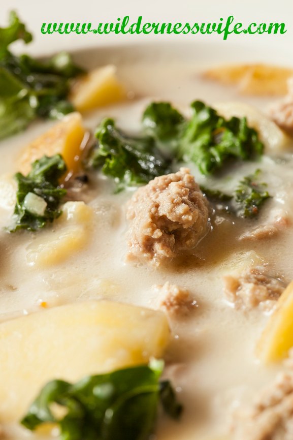 Slow Cooker Olive Garden Zuppa Toscana Soup The Wilderness Wife