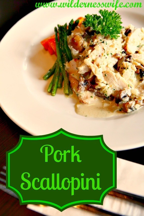 pork chop, pork chop recipe, pork recipe, scallopini