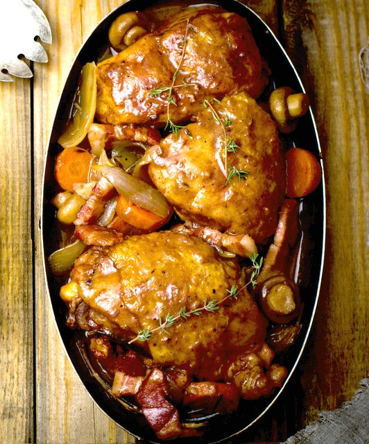 chicken coq au vin recipe