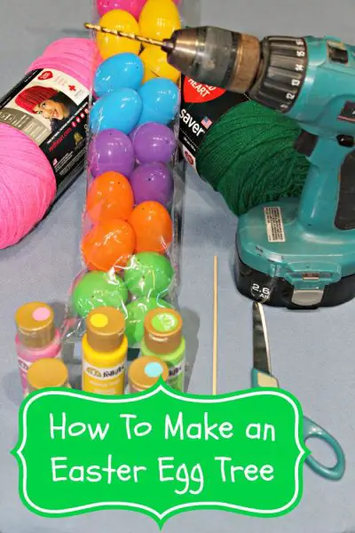 How to make an easy Easter Egg Tree