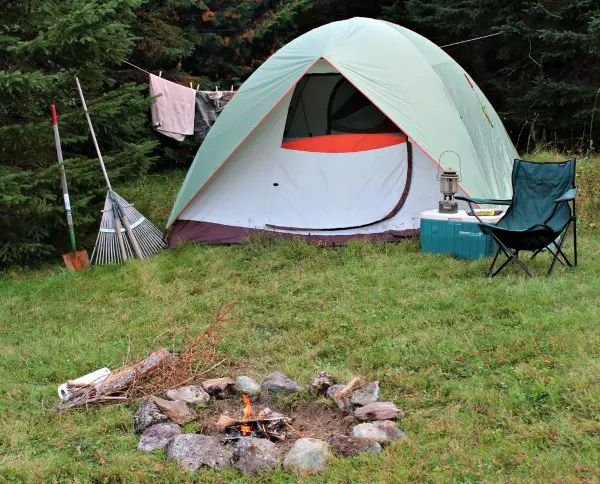 North Maine Woods Campsite for wilderness camping at its best