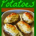 Potato, potatoes, baked potato recipe, baked potatoes recipe, twice baked potato, twice baked potatoes, recipe, how to bake potatoes, potatos
