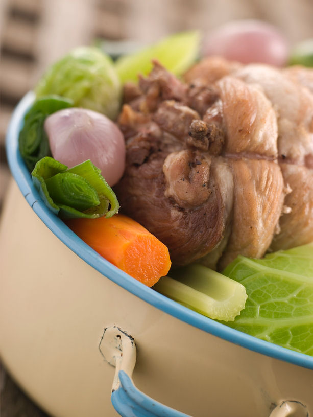 Slow Cooker Pot Au Feu..Pot on Fire 