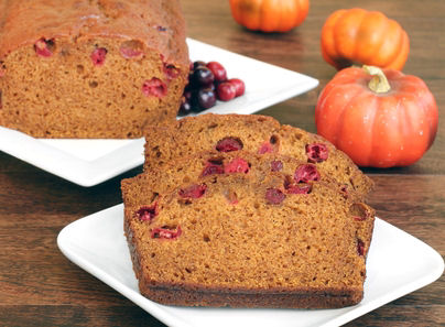 Pumpkin Bread Recipe, Cranberry Bread, How to puree a pumpkin, pumpkin puree recipe