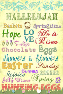 Free Easter Subway Art Printables form Making Messes