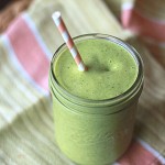 Shamrock Shake Smoothy, St. Patrick's Day shake, green smoothy