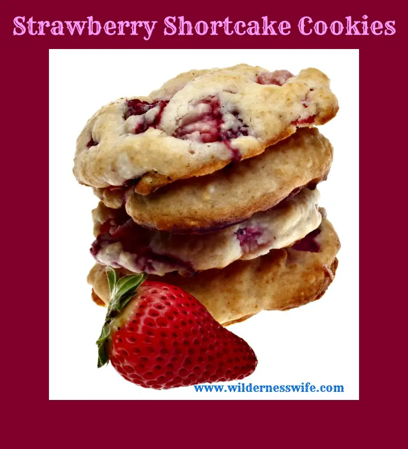Strawberry Shortcake Cookie Recipe