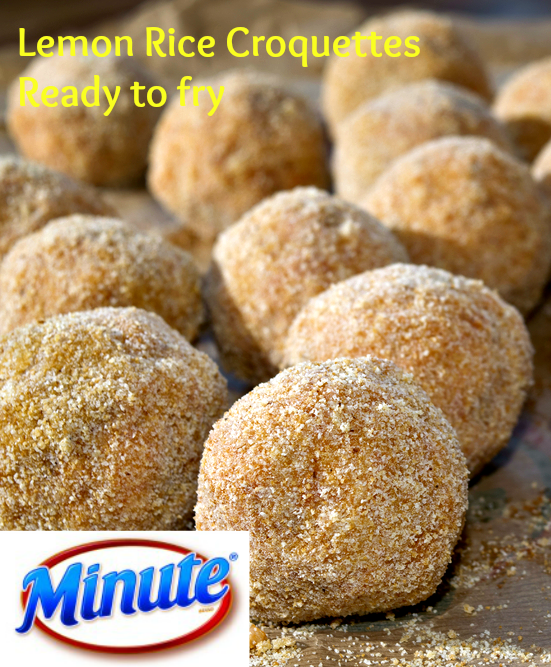 minute rice ready to serve, rice croquette, lemon rice recipe