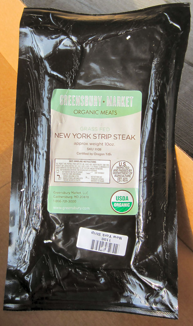 Organic beef, New York Sirloin steak, roasted vegetables, how to grill steak