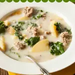 Sausage and Kale Soup, Olive Garden, Italian Soup, Slow Cooker Recipe, Olive Garden Sausage Soup, Olive Graden, Slow Cooker Recipe