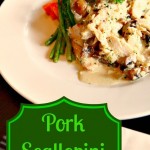 pork chop, pork chop recipe, pork recipe, scallopini