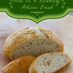 Olive Oil and Rosemary Artisan Bread, Artisan Bread Recipe, Homemade Bread Recipe, Herb Bread Recipe