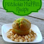 pistachio, pistachios, green muffin, muffin recipe, easy muffin recipe